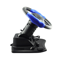 Volant de course à vibrations Cstar 5 en 1 avec angle de braquage de 180 degrés pour PS2 PS1 XBOX360 PC