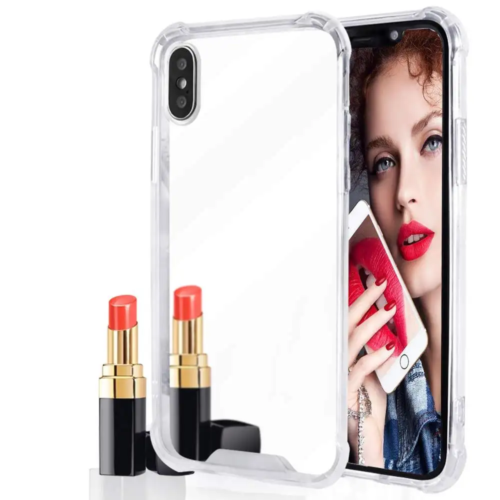 Anti Shock Mirror Combo Phone Case Back Cover For Iphone 6 6S