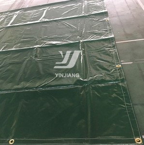 Yinjiang Heavy Duty 100% Polyester Train Bâche et toile Produits Green Railway <span class=keywords><strong>Wagon</strong></span> Cover Durable et épais - Product Image 4