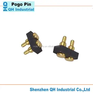 Double Row 1.27Mm Pitch Pogo Pins,SMAll Pitch Spring Contact Pin Connector
