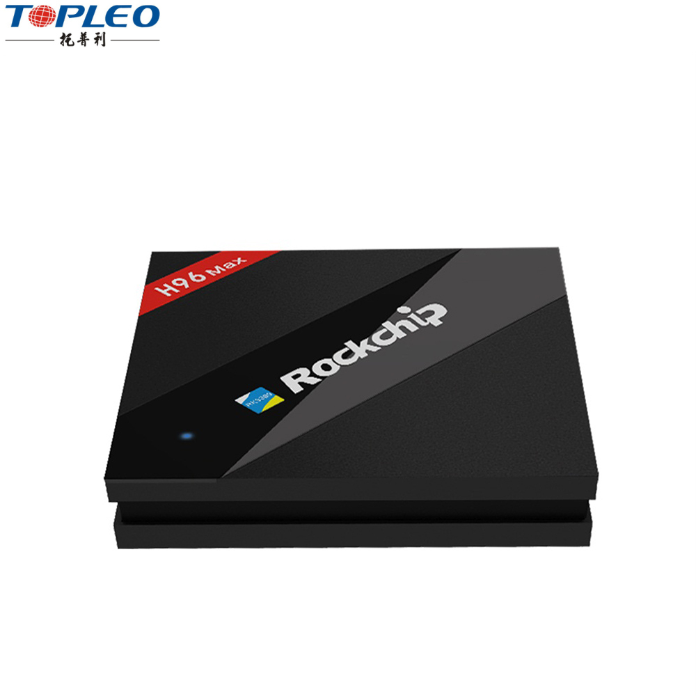 Nuevo Diseño H96 MAX RK3399 Seis Core 2.0G 2 gb 16 gb placa base para android smart tv caja con ranura para tarjeta sim
