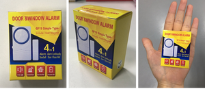 باب الدخول اللاسلكي إنذار الأمن نافذة التسلل إنذار سلامة الباب أو النافذة تتدخل التنبيه صفارات الإنذار - Product Image 6