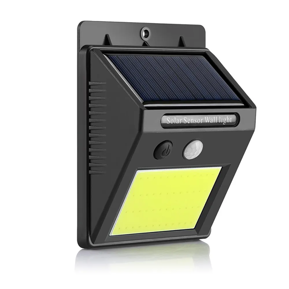 48 Led Cob Solar Muur Gemonteerd Licht, Ip 65 Waterdichte Solar Light Tuin Outdoor Muur