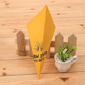 Nhà Máy Tùy Chỉnh In Biểu Tượng Mô Hình Dùng Một Lần Waffle Pháp Khoai Tây Chiên Giấy Cone Bao Bì Hộp - Product Image 4