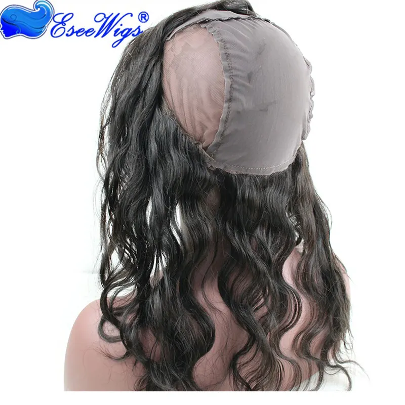 Natural Hairline 360 Lace Frontal Wig Cap cheap price 360 lace band with cap