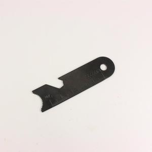 Arrancador de fuego de acero inoxidable, Striker/raspador de caza dentado para pulsera Paracord, kit de reloj - Product Image 4