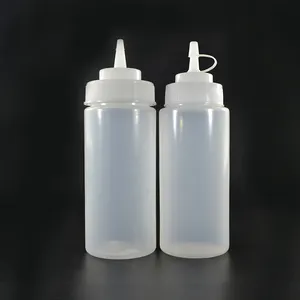 wholesale food container 3oz 8oz 12oz 16oz 24oz cooking squeeze tomato sauce ketchup bottle