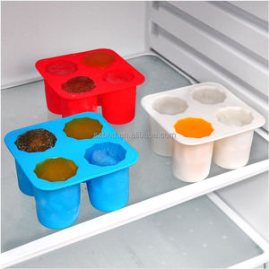 Durable Eis Schuss Glas Food Grade Silikon Eis Schuss Glas Formen, silikon <span class=keywords><strong>ice</strong></span> cube tray, <span class=keywords><strong>ice</strong></span> ball mold - Product Image 4