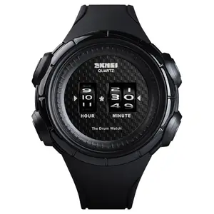 Nuevo Diseño SKMEI 1487 Reloj de Cuarzo Resistente al Agua 3atm con Rodillo de Tambor para Hombre - Product Image 1