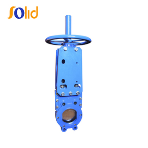 Hierro fundido husillo oblea Válvula de guillotina, PN10/16 - Product Image 1