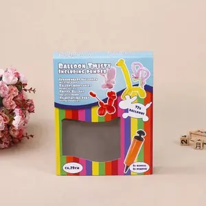 OEM stampa personalizzata di imballaggio di cancelleria Per Bambini palloncino scatola di carta