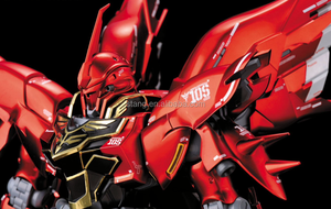 ฟิกเกอร์แอ็คชั่น Ban-dai Hobby MSN-06S <span class=keywords><strong>Sinanju</strong></span> Ver.KA สีไทเทเนียม Ban-dai MG - Product Image 4