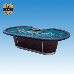 <span class=keywords><strong>Table</strong></span> de <span class=keywords><strong>poker</strong></span> Baccarat de luxe professionnelle avec plateau de croupier pour les jeux de casino et le divertissement - Product Image 4