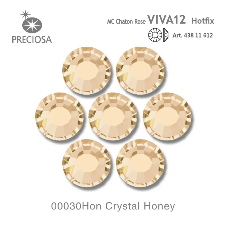 Preciosa Viva12 crystal honey t-shirt strass