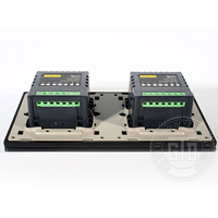 12V DC Smart Hotel verre trempé matériel RS485 MODBUS tactile panneau de commutation de chevet
