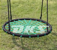 Balançoire pliable portable avec guide d'installation facile pour les enfants, camping en plein air