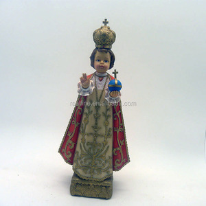 Statue de jésus de <span class=keywords><strong>prague</strong></span> en polyrésine Statue catholique religieuse en résine - Product Image 4