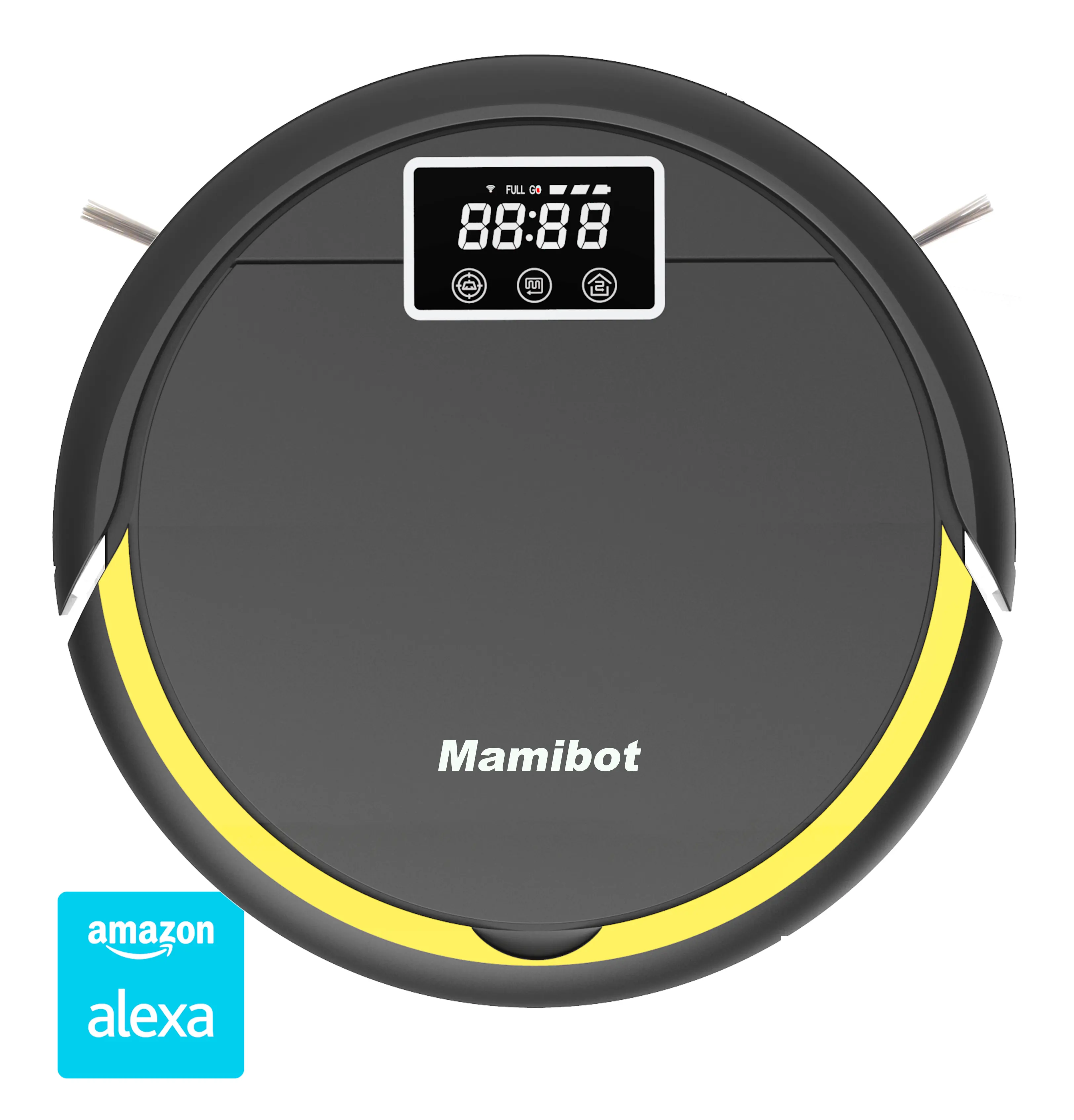 2022 Mamibot Petvac300 superior quality efficient cleaning dry and wet mapping robot vacuum cleaner, wifi control robotic vacuum