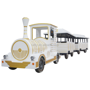 Modelo grande 42 personas eléctrico trackless tren turístico, paseos <span class=keywords><strong>turismo</strong></span> compra venta - Product Image 2