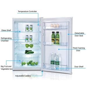 Refrigerador Pequeño de 90L OEM para Cocina, de Una Puerta, para Frutas y Verduras, <span class=keywords><strong>Sin</strong></span> <span class=keywords><strong>Congelador</strong></span> - Product Image 2