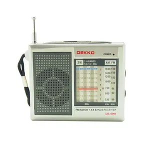 Retro Transistor Mini Cầm Tay Nhiều Băng 8 Ban Nhạc Fm Am Mw Sw Lw Đài Phát Thanh