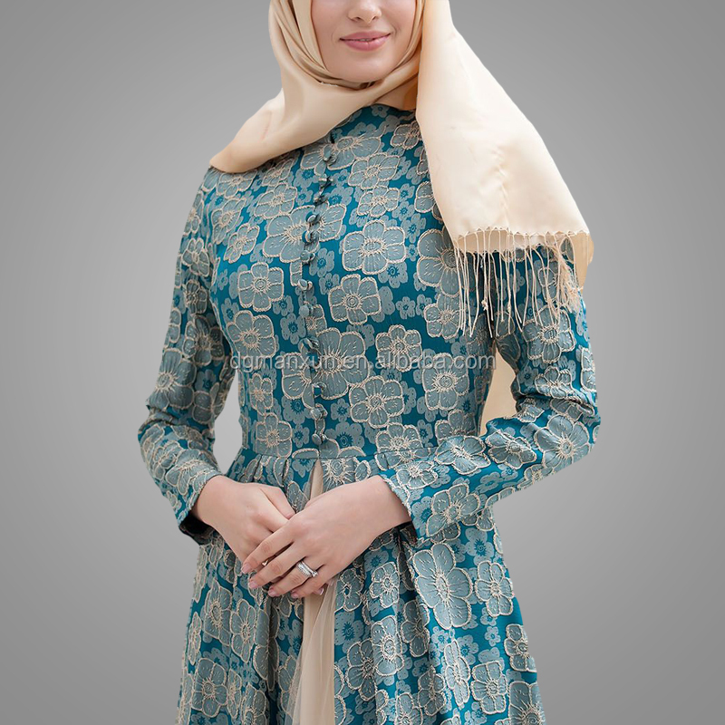 2017 Muslim Women Evening Dress Fashion - Turkey Lace Abaya
