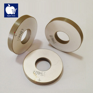 Anneaux en céramique de type PZT, transducteur ultrasonique en céramique piézoélectrique, disque avec une longue durée de vie et un faible bruit, taille personnalisable - Product Image 5