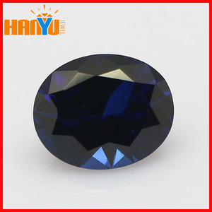 vente en gros de taille ovale bleu <span class=keywords><strong>spinelle</strong></span> gemmes bijoux de pierres précieuses <span class=keywords><strong>spinelle</strong></span> synthétique - Product Image 1