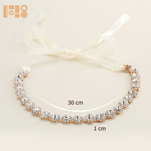 Accessoires de <span class=keywords><strong>cheveux</strong></span> de <span class=keywords><strong>mariage</strong></span> <span class=keywords><strong>vintage</strong></span> pour fête nuptiale enfants bandeaux fantaisie en métal et cristal pour occasions spéciales - Product Image 3