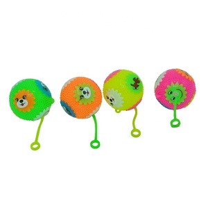 Grosir Bola Anti Stres Berduri, Wajah Tersenyum Menyala, untuk Anak-anak Dewasa, Mainan Sensorik Suara Berbunyi, LED Berkedip, Bola Pijat Bergelombang - Product Image 4