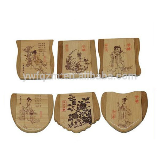 Оптовая продажа с завода, деревянные декоративные карманные зеркала новейшего дизайна