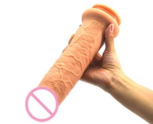 11 inch FAAK G118 Ultra Realistische Dildo met Zuignap Dikke Levensechte Dongs Adult <span class=keywords><strong>Sex</strong></span> Toys Enorme Siliconen Dildo Grote dildo