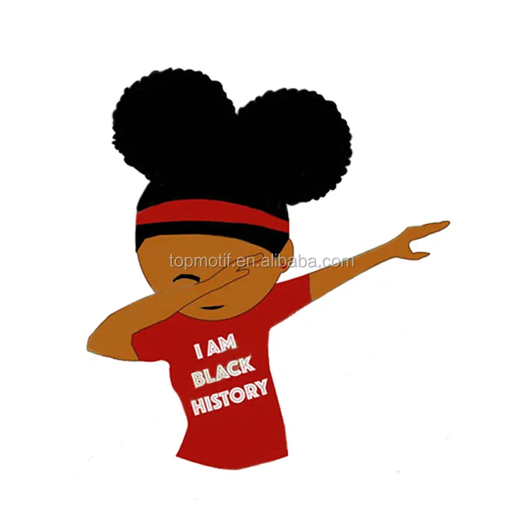 La mejor camiseta para chica Afro de I am black history impresión por <span class=keywords><strong>transferencia</strong></span> digital