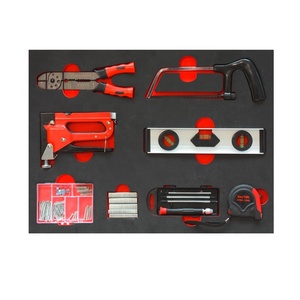 BOSSAN 592 قطع 7-درج المتداول صندوق أدوات إزالة خزانة تخزين أدوات مع انزلاق الأدراج ، مقفول نظام قفل - Product Image 6