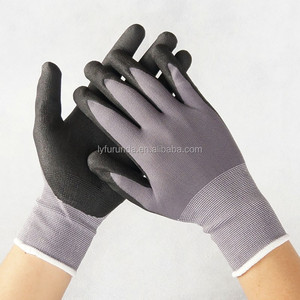 La fábrica de 15g urtrafine spandex guantes de nitrilo guantes de trabajo - Product Image 4