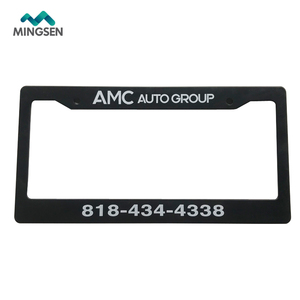 مخصص شعار الولايات المتحدة حجم ABS البلاستيك الكروم سيارة إطار لوحة الرخصة - Product Image 3