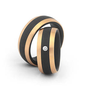 Fibra de carbono de la promesa de compromiso band comfort fit - Product Image 1