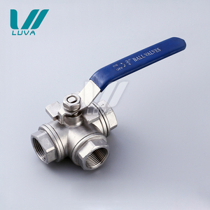 Áp lực thấp thép không gỉ nữ chủ đề <span class=keywords><strong>3</strong></span> cách bóng van NPT bspp bspt - Product Image 4