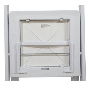 حفل زفاف استخدام الأبيض المصارع كرسي مقعد راتنج قابل للطي - Product Image 5
