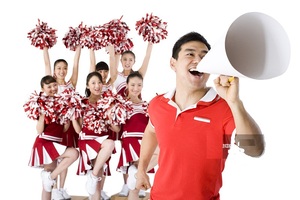 <span class=keywords><strong>Pompones</strong></span> Profesionales de <span class=keywords><strong>Animadora</strong></span> de 6 Pulgadas al por Mayor, Blancos y <span class=keywords><strong>Rojos</strong></span> Metálicos, Hechos de Plástico y PET - Product Image 5