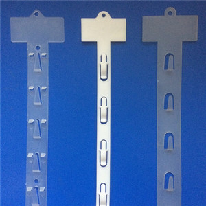 Tiras plásticas exposição <span class=keywords><strong>PP</strong></span> supermercado lanche clipes - Product Image 5