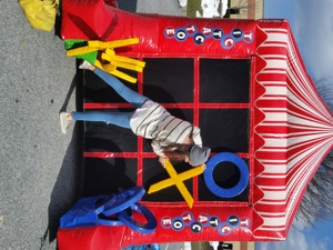 Juego Inflable de Doble Cara WINSUN, 4 en Línea y Tres en Raya, para Niños y Adultos, Divertido y Interactivo, 2 en 1 - Product Image 4