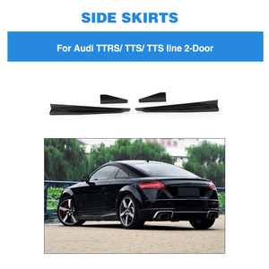 ชุดแต่งสเกิร์ตข้างคาร์บอนไฟเบอร์ 4 ชิ้น/ชุด สำหรับรถยนต์ออดี้ ทีที เอ็มเค3 รุ่น 8S ทีทีเอส ทีทีอาร์เอส ทีที เอสไลน์ 2 ประตู ปี 2015-2018 - Product Image 4