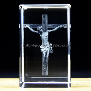 Cristal Laser 3d, jésus pour musulmans, Souvenir, vente en gros