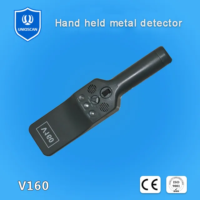 Высокочувствительный ручной металлоискатель UNIQSCAN V160 для <span class=keywords><strong>детектор</strong></span>ов безопасности высокого качества