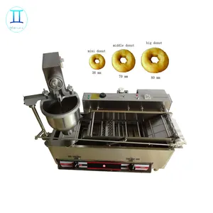 Máquina elétrica de injeção de enchimento de chocolate, gás rosquinha/máquina para fazer rosquinha/automática