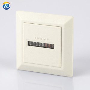 Compteur d'heures <span class=keywords><strong>DOTO</strong></span> HM-1, affichage mécanique, pour moteur ou utilisation par un ingénieur, 6 chiffres, AC110-220V, 72*72 - Product Image 4