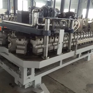 PE large diameter corrugated pipe making machine