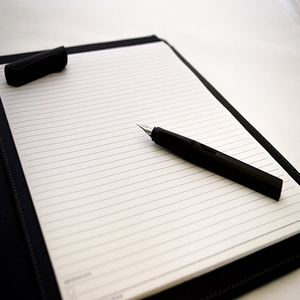 OEM personalizada metálico llano cuero <span class=keywords><strong>diario</strong></span> escribir parte portátil carpeta - Product Image 4