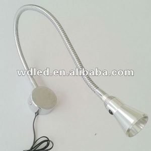 Lampe de lecture LED 3W pour hôtel et bras flexible Lampe de lecture LED pour hôtel - Product Image 2
